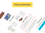 Zestaw kart pracy: Pole prostokąta