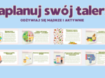 Edukacja Zdrowotna, Godzina wychowawcza- Zaplanuj swój talerz – odżywiaj się mądrze i aktywnie.– kl 7- 15 SLAJDÓW PDF