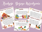 Gazetka- Tradycje Bożego Narodzenia- 15 kolorowych kart A4