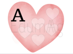 Walentynkowy alfabet