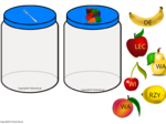 Owocowe sylaby - nauka czytania