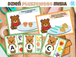 Dzień Pluszowego Misia + LITERKI (klamerki)