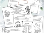 Bajkowe Czytanie z Mikołajem – 30 Świątecznych Tekstów ze Zrozumieniem i Mini Kolorowankami