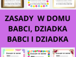 Zasady w domu babci, dziadka, babci i dziadka