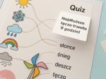 Lapbook „Pogoda wokół nas”