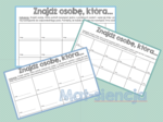 Znajdź osobę która...