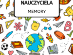Memory na Dzień Nauczyciela – Idealna Gra dla Przedszkolaków i Uczniów Młodszych Klas