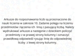 ARKUSZE MATEMATYCZNE DO ROZPOZNAWANIA LICZB.