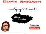 Motywy literackie na egzamin ósmoklasisty: wina i kara - film youtube