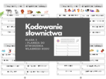 KODOWANIE SŁOWNICTWA z obrazkami - klasa 3