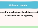 Prędkość, droga, czas. Prezentacja na temat czasu