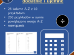 Złożone ułamki dodatnie i ujemne | matematyka | 26 kolumn