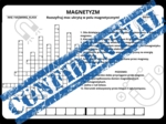 Magnetyzm - krzyżówka