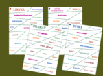 RODZAJE LITERACKIE - puzzle - układanka - powtórka - kl. 4-8
