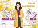 Klasa 7. Chemia. Znajdź to! Kwasy nieorganiczne. Gra typu dobble. ZESTAW – SMALL i BIG