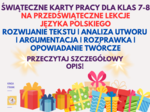 🎄 Świąteczny zestaw zadań kreatywnych dla klas 7-8! argumentacja, analiza tekstu, rozprawka, przemówienie, opowiadanie twórcze