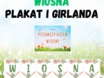 Wiosna - girlanda i plakat
