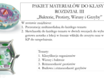 Klasa 5 - Pakiet materiałów do rozdziału III