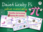 TAJEMNICZA LICZBA PI - ZESTAW 3 materiałów - GAZETKA  - KARTA PRACY - KUPONY DLA UCZNIÓW - Dzień Liczby Pi