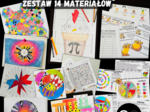 Zestaw 14 materiałów matematycznych na Dzień Liczby Pi dla wszystkich grup wiekowych. Liczba Pi, Dzień Matematyki, 14 Marca.