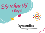 Fizyka. 7 i 8 klasa. Szkoła podstawowa. DYNAMIKA. Sketchnotka. Karta pracy. DARMOWA.