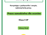 Działania na ułamkach dziesiętnych. Karta pracy. Klasa 5 :)