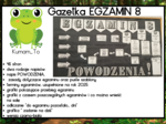 Gazetka- Egzamin ósmoklasisty