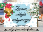Zimowe wklejki motywacyjne