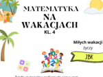"Matematyka na wakacjach 4"