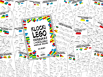 KLOCKI LEGO - odszukaj i pokoloruj według wzoru. 20 kart