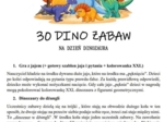 30 DINO ZABAW - DZIEŃ DINOZAURA