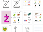 LITERA Ż - ZADANIA DLA PRZEDSZKOLAKÓW, ĆWICZENIA UTRWALAJĄCE LITERĘ 28 STRON