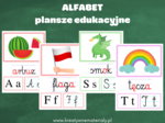 Alfabet - wklejki do zeszytu i plansze
