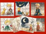 "MAŁY KSIĄŻĘ" - puzzle – 10 obrazków – ćwiczenia redakcyjne