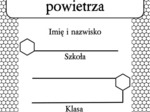 Karty pracy- Klasa 7. Chemia – Zestaw 6 kart pracy do działu 5 "Składniki powietrza"​