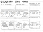 klasa 5 - Geografia jako nauka - karta pracy