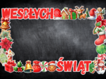 FOTORAMKA "WESOŁYCH ŚWIĄT"