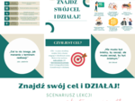 Znajdź swój cel i działaj ! - scenariusz lekcji + gazetka szkolna.