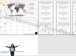 Karta pracy do tematu „Strefy oświetlenia Ziemi” w pdf oraz gratisowo pomysł na lekcję multimedialną z monitorem multimedialnym lub z tabletami (w formie niekomercyjnej prezentacji do edycji – krok po kroku) wykonany w genially. Geografia SP – klasa 6, d