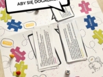 Gra planszowa „Komunikacja – jak rozmawiać, aby się dogadać? Plansza + 45 pytań” dla dzieci 7-9 lat” – pomoc edukacyjna do druku