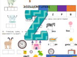 Poznajemy literę Z zadania dla zerówki i przedszkola
