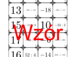 Domino - Dzielenie liczb całkowitych | matematyka