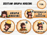 ZESTAW GRUPOWY GRUPA "KRECIKI"