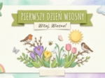 Pierwszy Dzień Wiosny – gazetka szkolna (11 plansz)