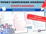 Sztafeta zadaniowa wzory skróconego mnożenia