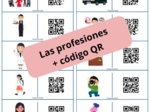 Domino obrazkowe z kodami QR! (Las profesiones-zawody)