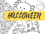Halloween. Kolorowanka.