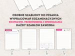 Estetyczne szablony na wypracowania E8 + lista archiwalnych tematów CKE
