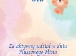 Dzień Pluszowego Misia