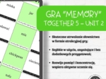 Gra Memory - Together 5 – Unit 2